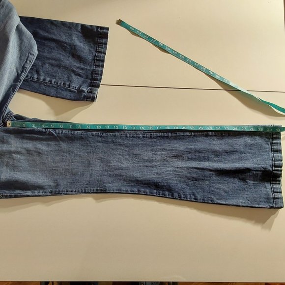 T Five Denim Jeans Low Rise Flared Leg Size 5 - Picture 6 of 6